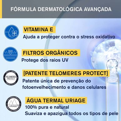 Uriage Bariésun hidratáló védőkrém SPF50 50 ml 50 ml