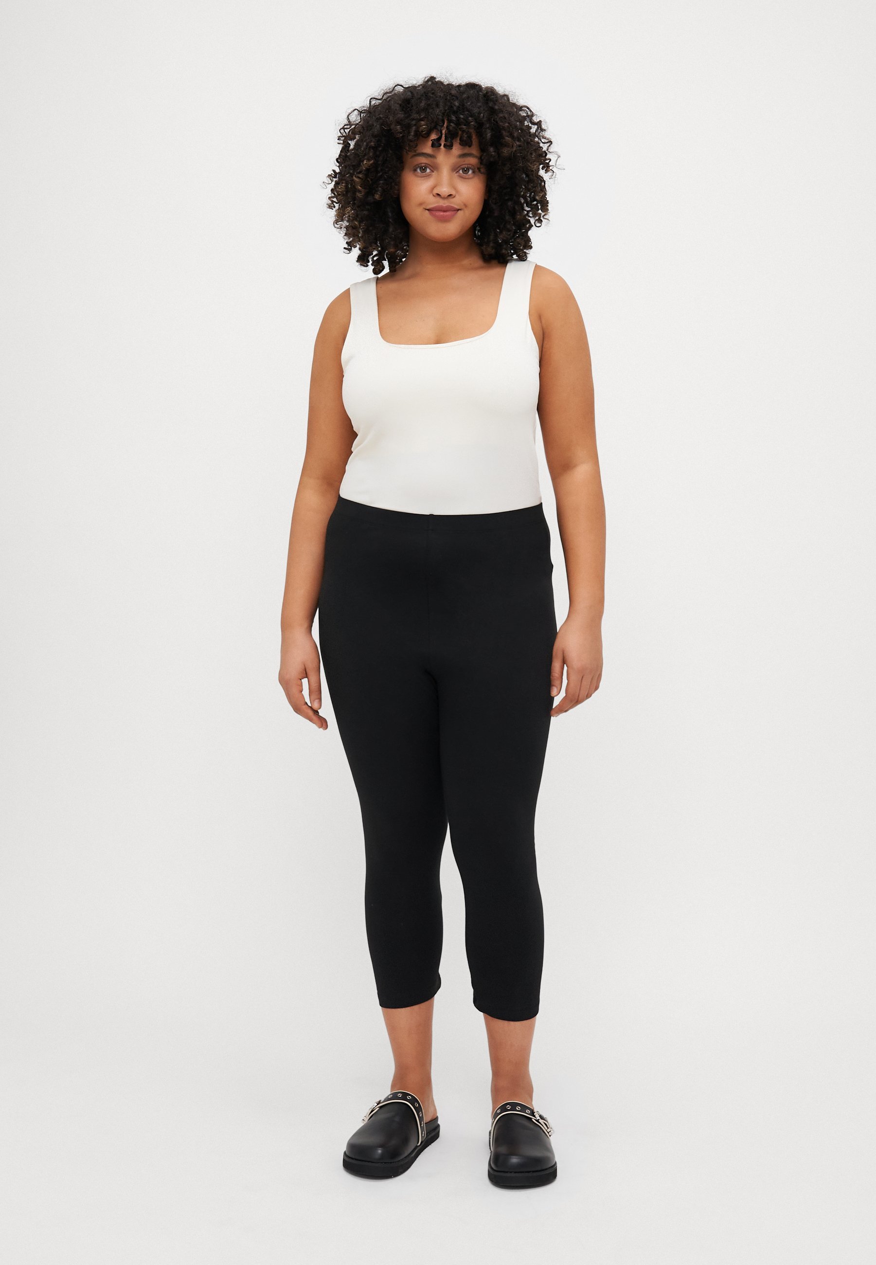 Even&Odd Curvy 2er-Pack – Leggings – Hosen – Schwarz