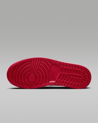 Air Jordan 1 Low OG 'White/Red' Men's Shoes