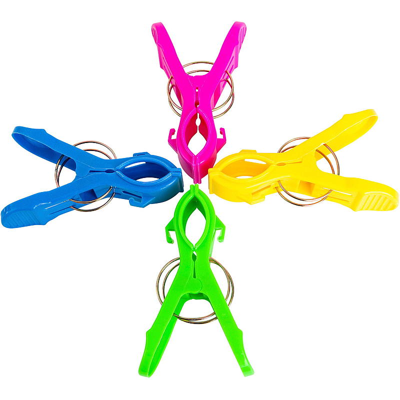 Handduksklämma för hemmet, 4-pack