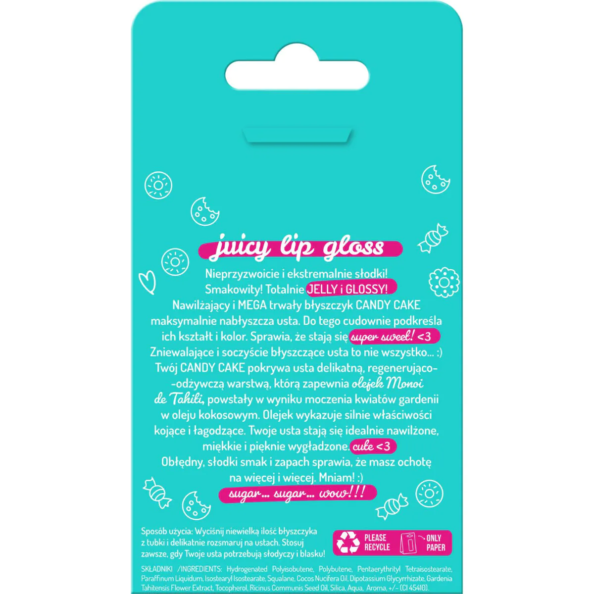 Perfecta Lip Gloss Candy Cake