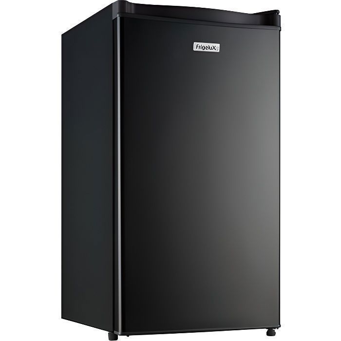 FrigeluX CTT63NE Mini Freezer – 60 L – Black – 3 Flaps – Energy Class E – Compact – Quiet – Reversible Door