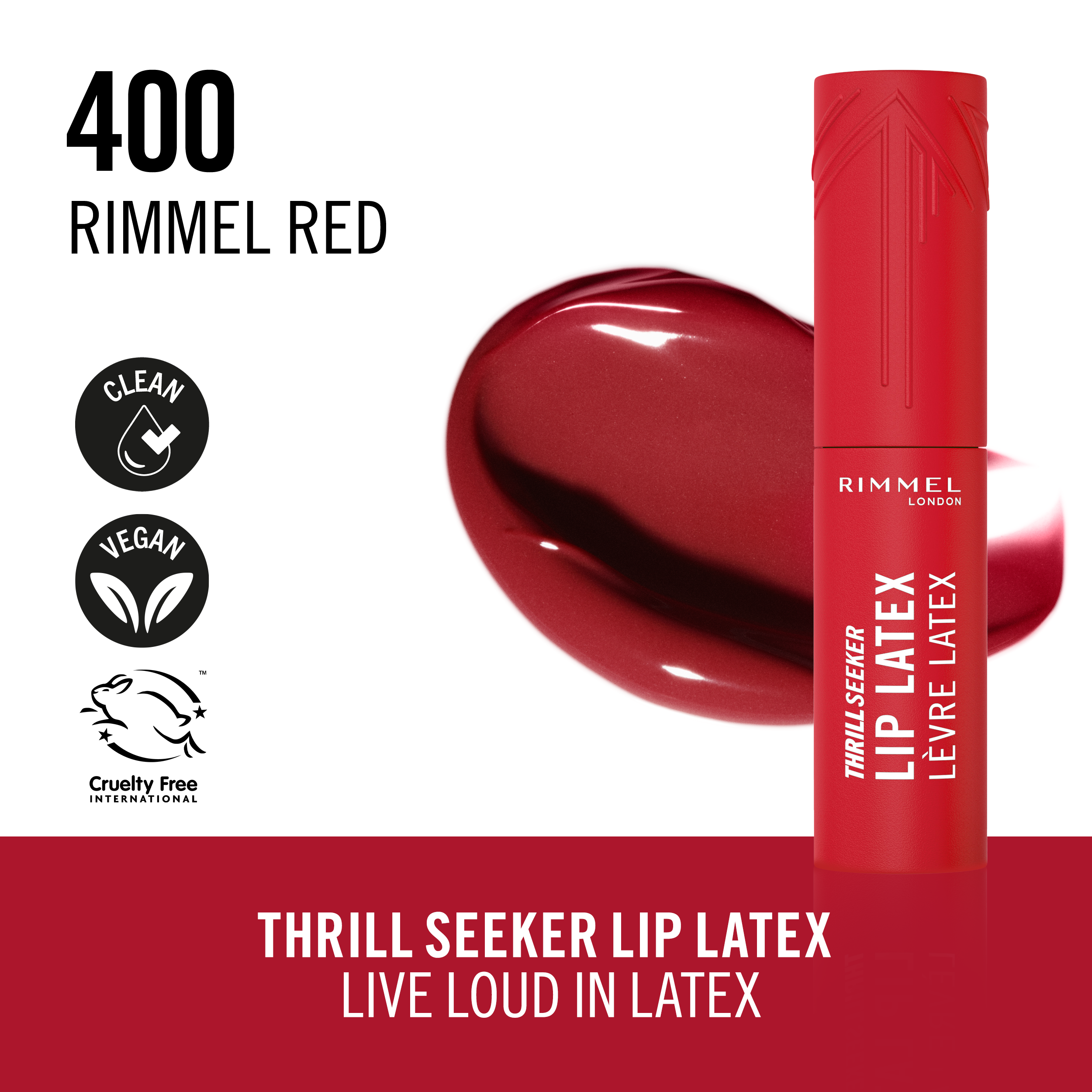 Tekutý rúž Thrill Seeker Lip Latex Tekuté rúže