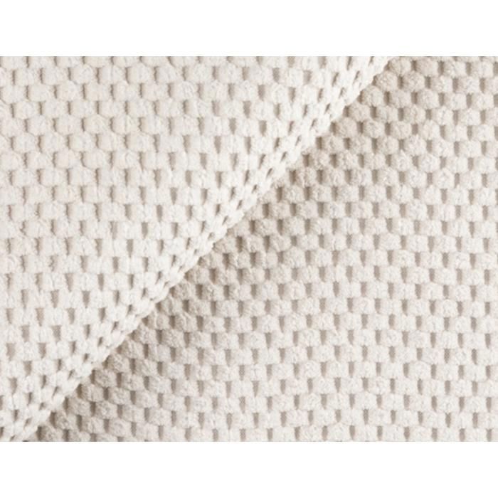 Sofá cama esquinero de 4 plazas Binigia – Tejido beige con efecto 3D POP – 245 cm