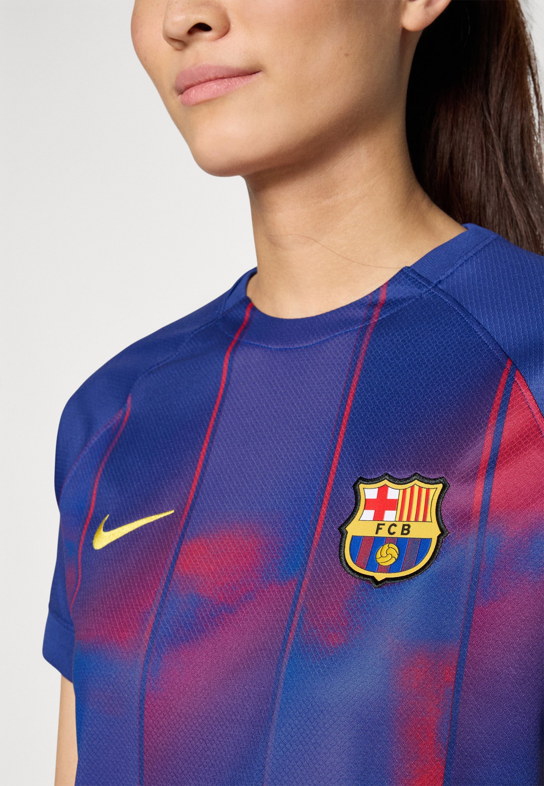 Nike Performance FCB HM – Fußballtrikot – Dunkelkönigsblau/Edelrot/Mittelwestgoldfarben