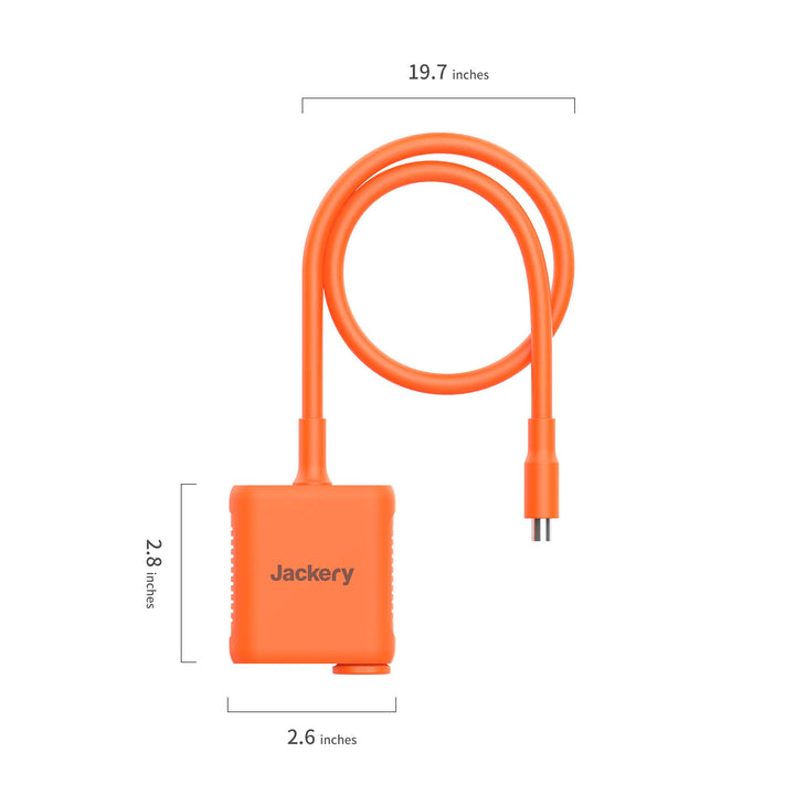 Jackery solcellepanelkontakt