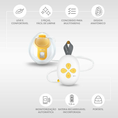Medela Solo Handsfree Elektrische Borstkolf 1 stuk 1 stuk