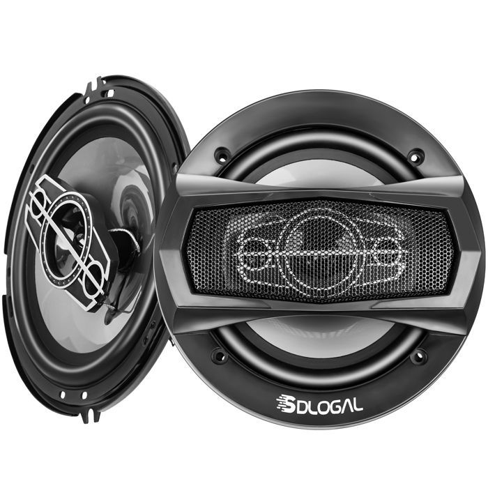 Altavoces coaxiales para coche ULTRIXE de 16 cm y 2 vías, 350 W, 4 Ω, cono de polipropileno