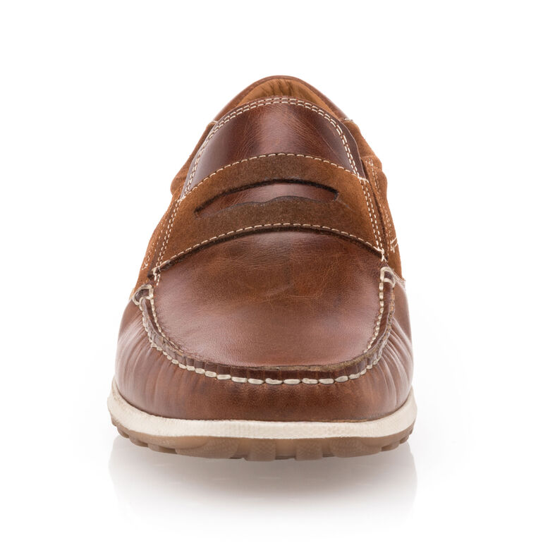 Miesten ruskeat loaferit/veneilykengät