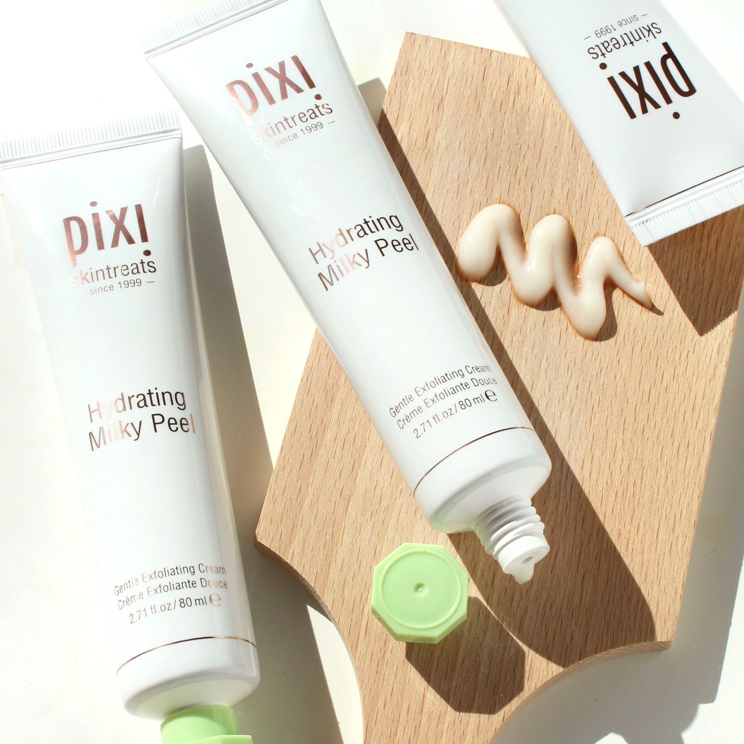 Pixi sejas kopšanas līdzeklis ar mitrinošu piena pīlingu - 80 ml