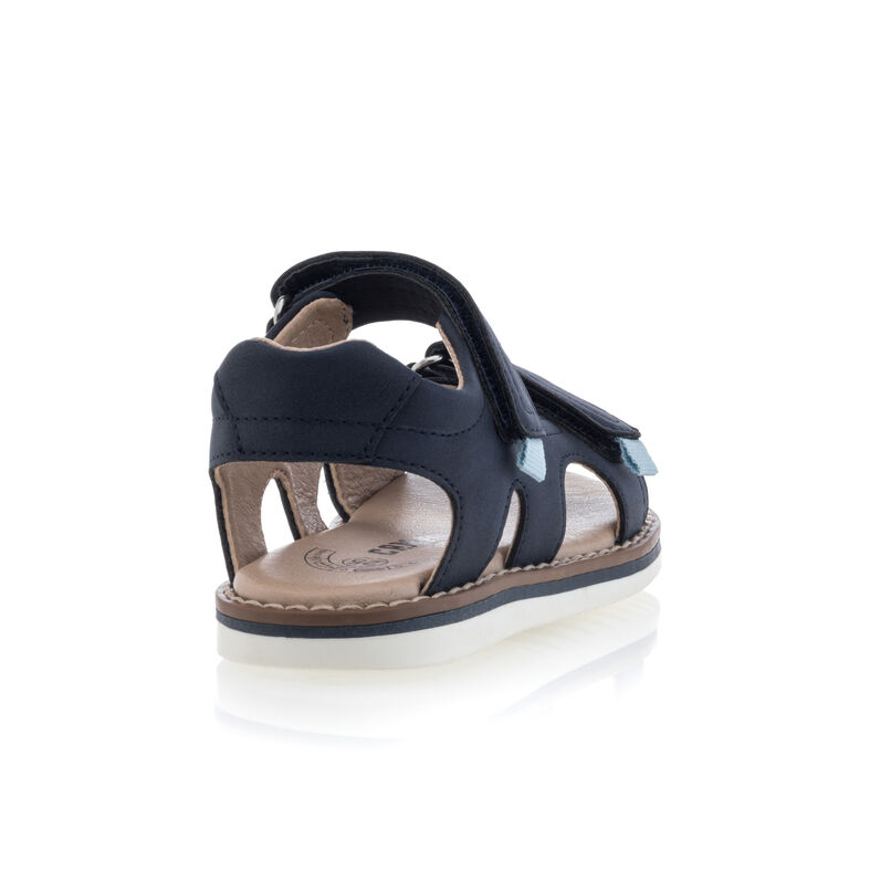 Blauwe jongenssandalen / open teenschoenen