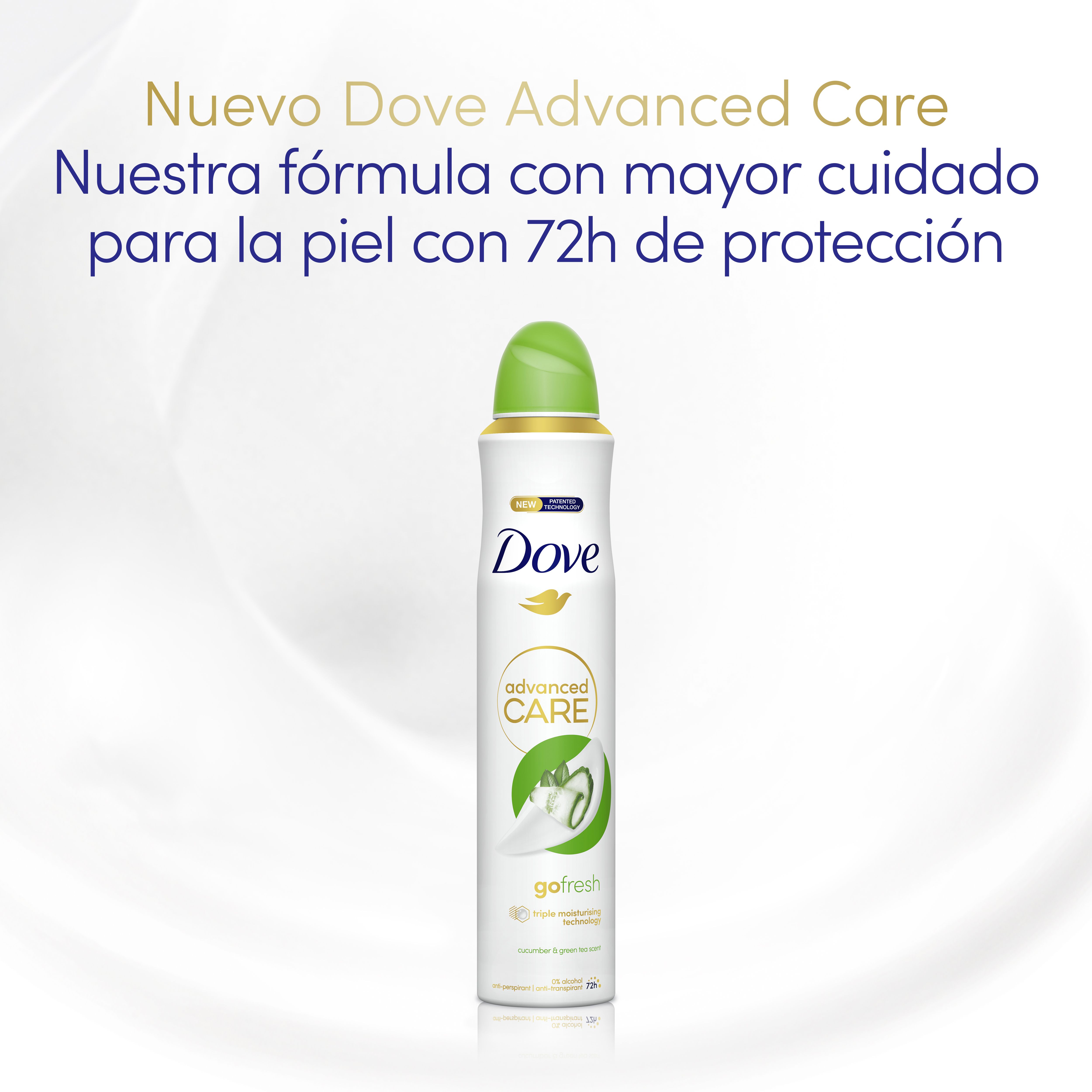 Dezodorant proti potenju v spreju Advanced Care Cucumber Dezodoranti v spreju