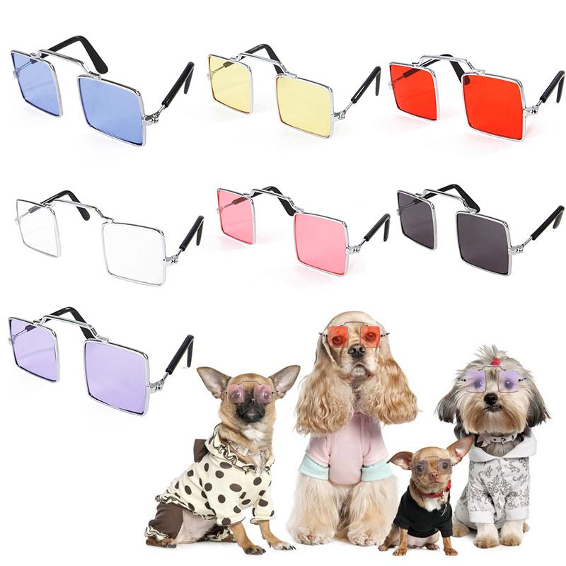 Hübsche Metallbrille für Katzen und Haustiere – Sonnenbrille für kleine Hunde und Katzen – Foto-Requisiten und Accessoires – Bestseller unter den Haustierprodukten