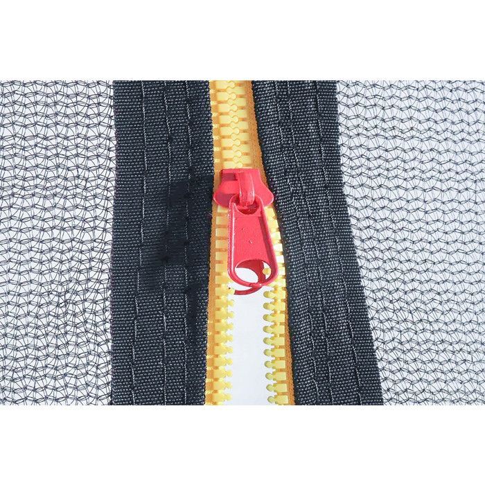 Cama elástica con red de seguridad interna 