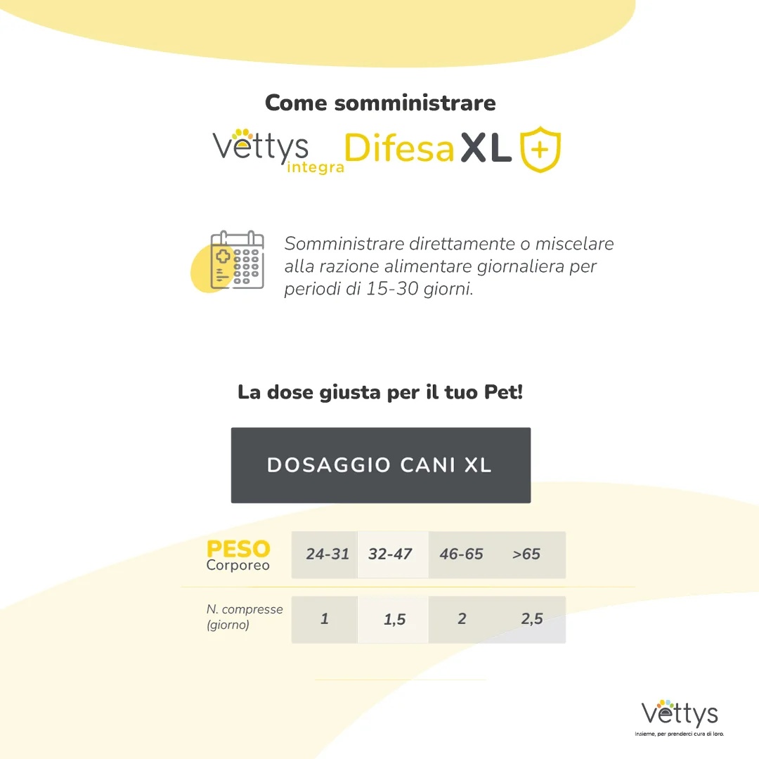 VETTYS Vettys Integra Difesa Xl 30 comprimidos