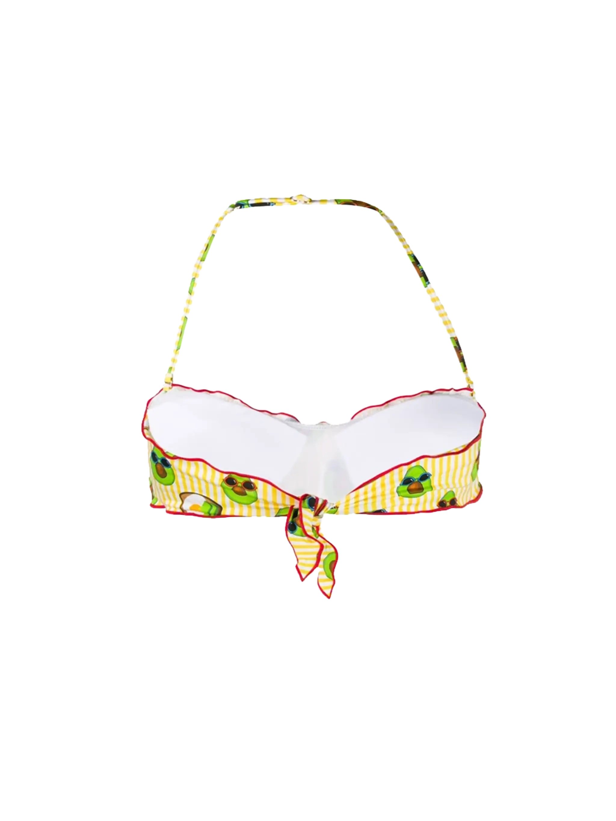 Bandeau top met avocadoprint
