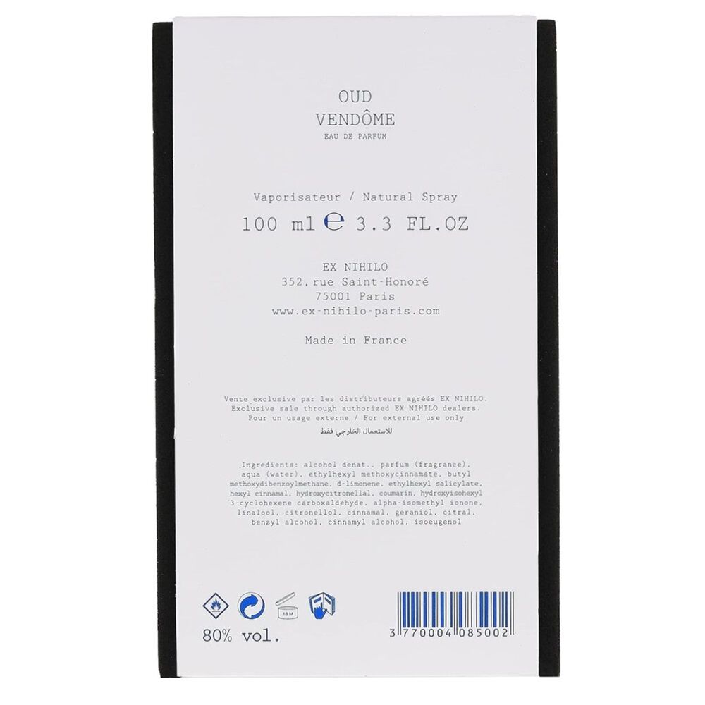 Ex Nihilo Oud Vendome