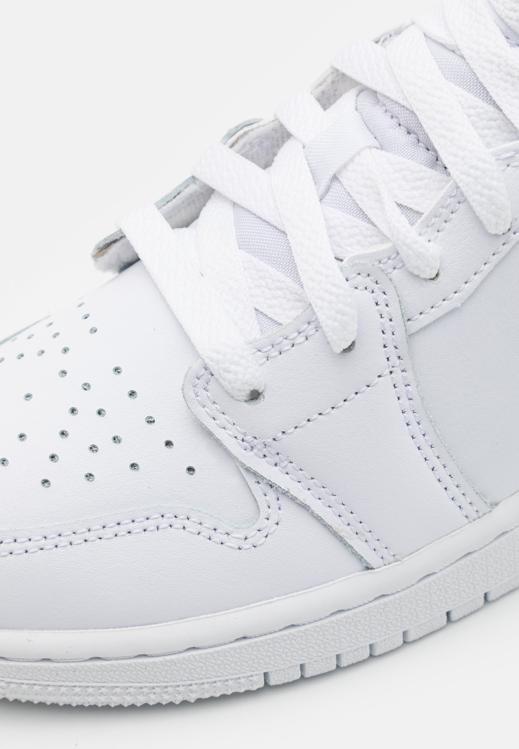 Jordan AIR 1 MID UNISEX - Basketbalschoenen - wit