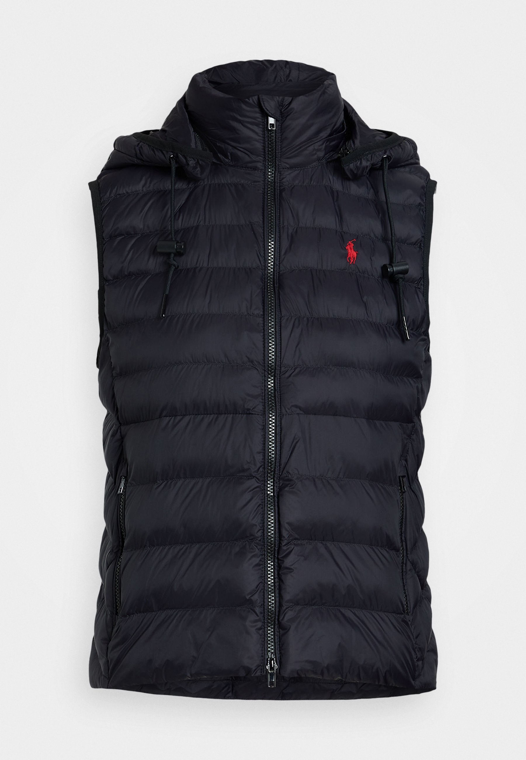 Polo Ralph Lauren WATERAFSTOTEND OPVOUWBAAR GILET - Vest - zwart