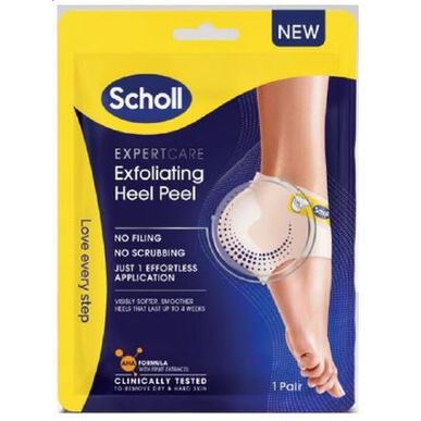 Scholl Máscara Esfoliante para Calcanhares      1 par 1 par