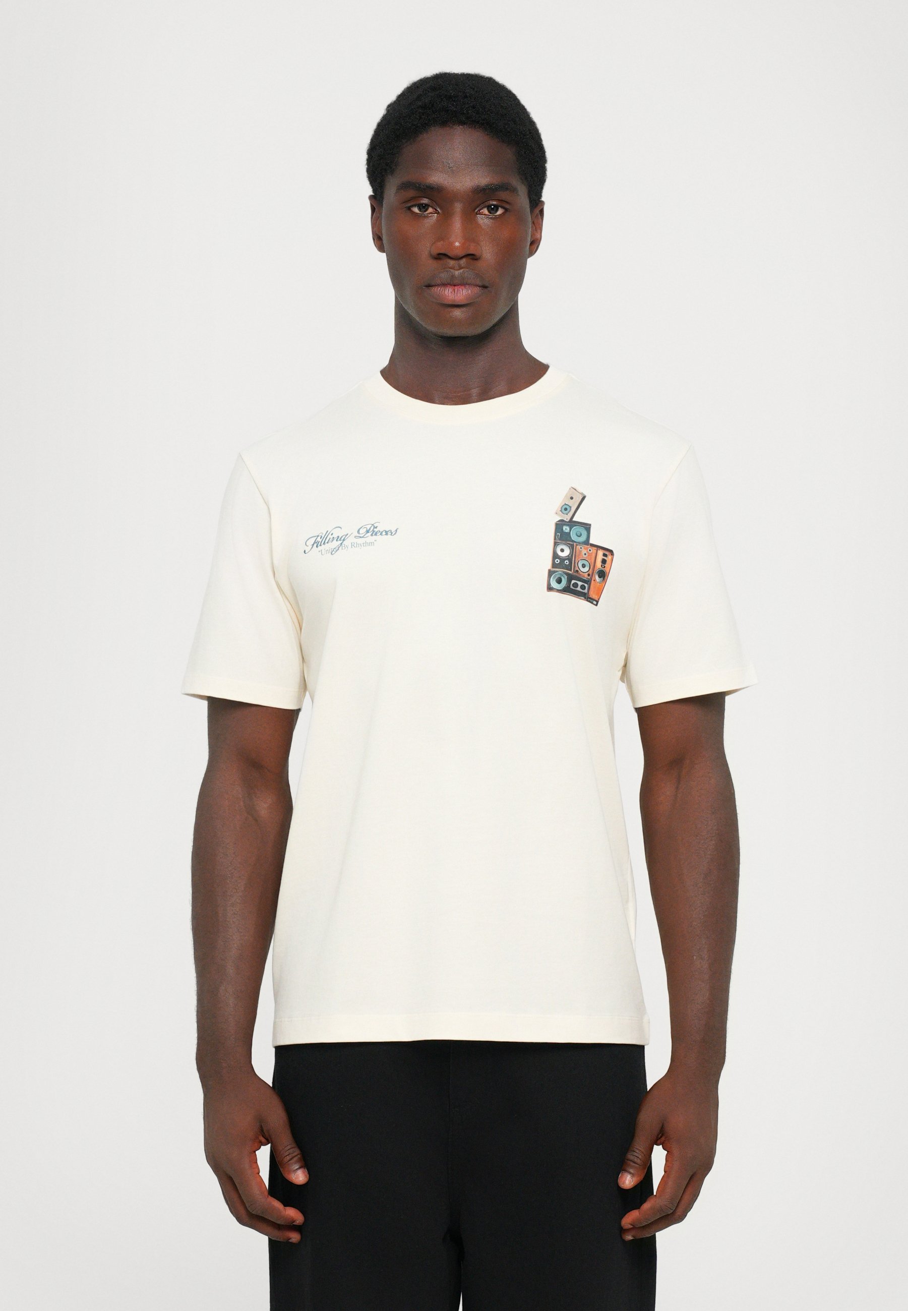 Pièces de remplissage MUR D'ENCEINTES - T-shirt imprimé - blanc antique