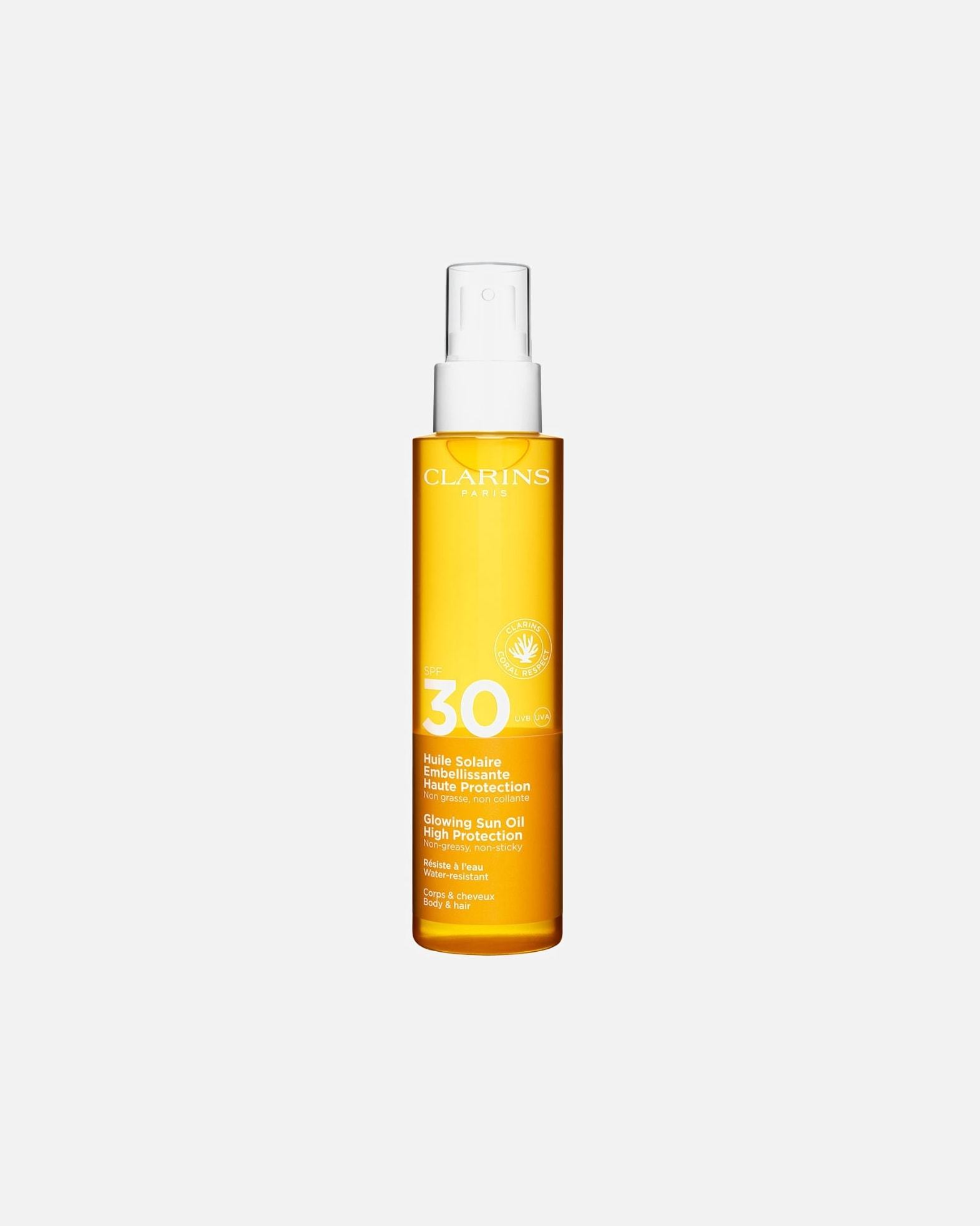 Clarins Sun Spray saules aizsargspreja eļļa ar augstu aizsardzības līmeni – 150 ml