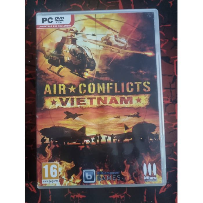 Air Conflicts: Vietnam – PC-DVD-ROM-Spiel – Simulation / Luftkampf – Französische Version