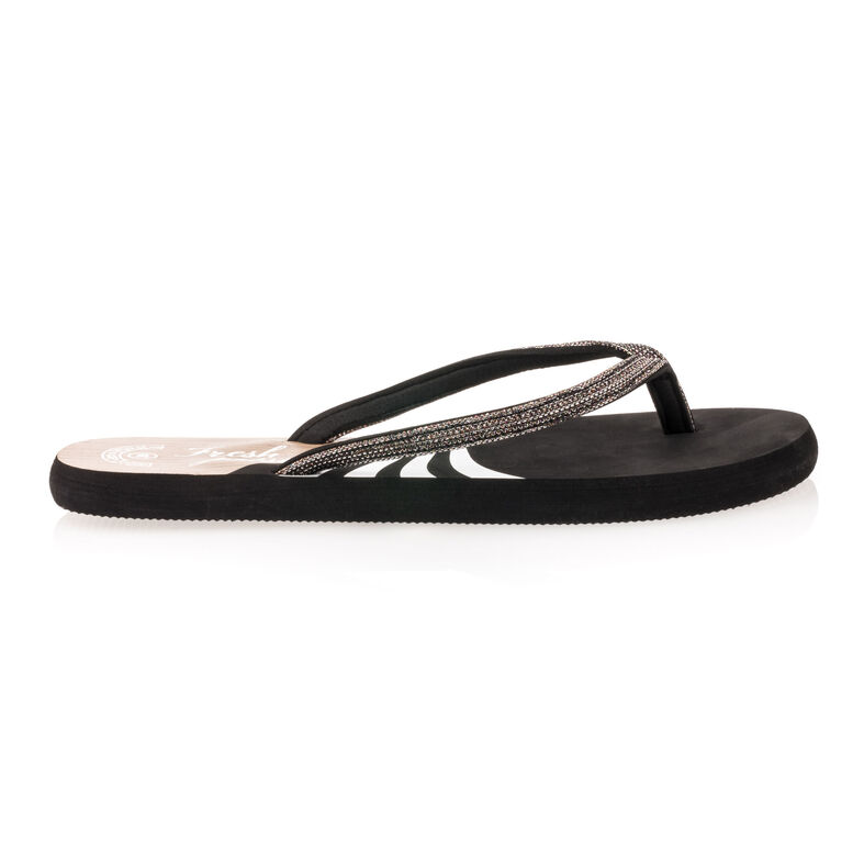 Sorte klipklappere / sandaler til kvinder