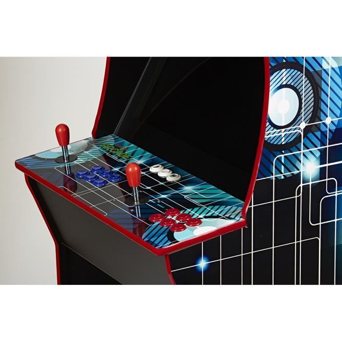 Arcade Jeux – Meuble Arcade Premium – 1251 Jeux – Jusqu’à 2 Joueurs – 67x70x179 cm – 90 kg