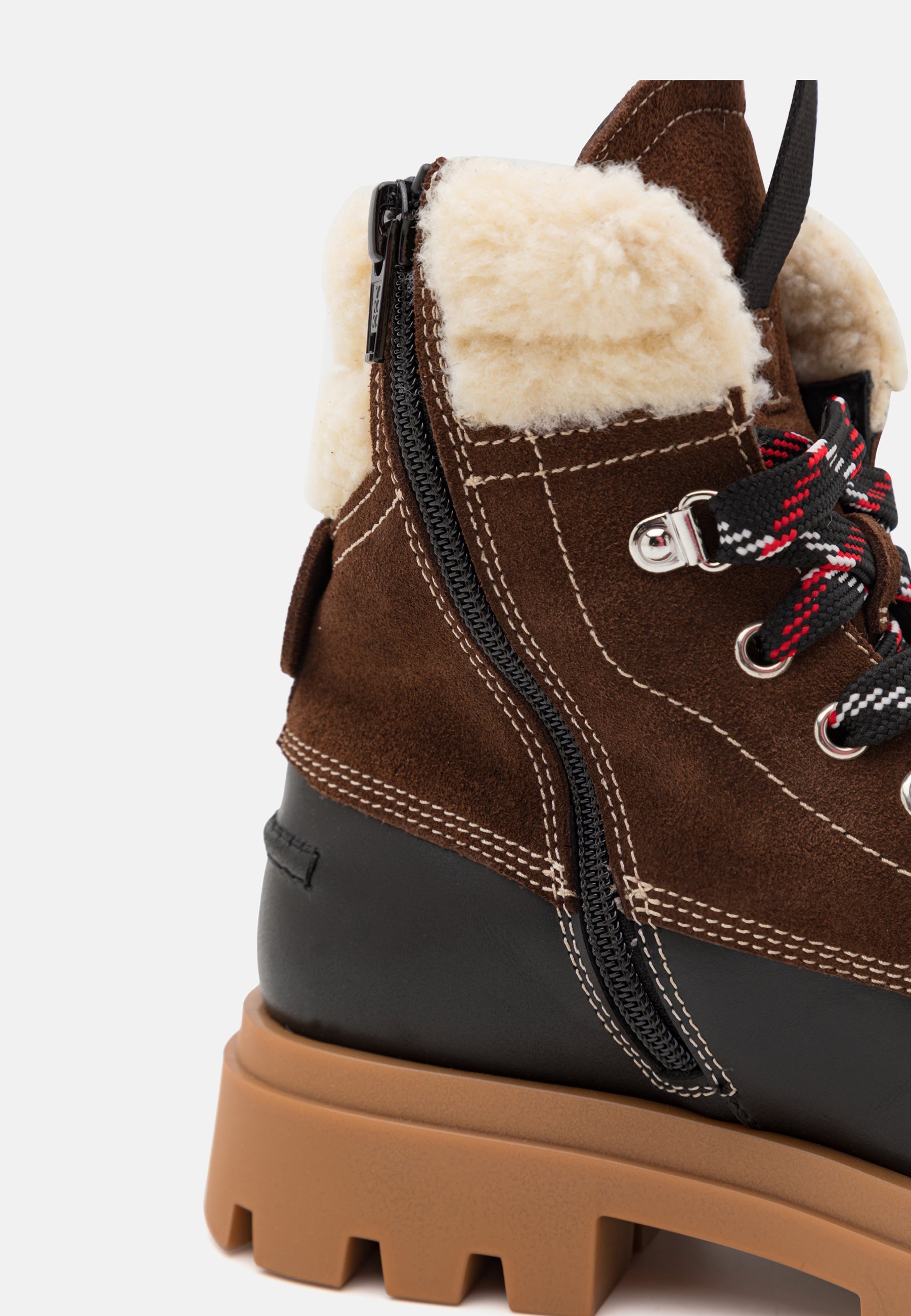 Dsquared2 UNISEXE - Bottines à lacets - noir/marron