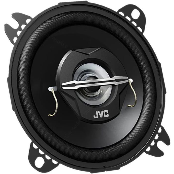 Haut-parleurs coaxiaux 2 voies - SVATV - 10 cm - Noir - Auto - Smartphone, lecteur MP3 - 210 Watts - Stéréo