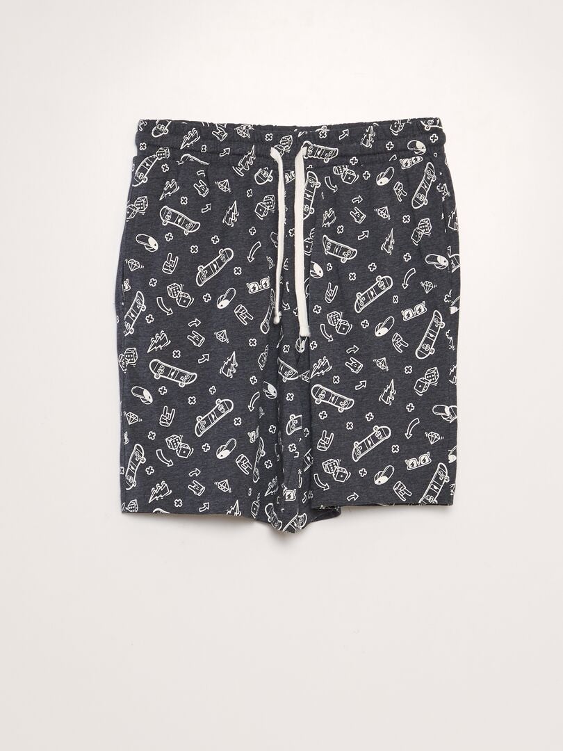 Set van 2 jersey shorts - WIT