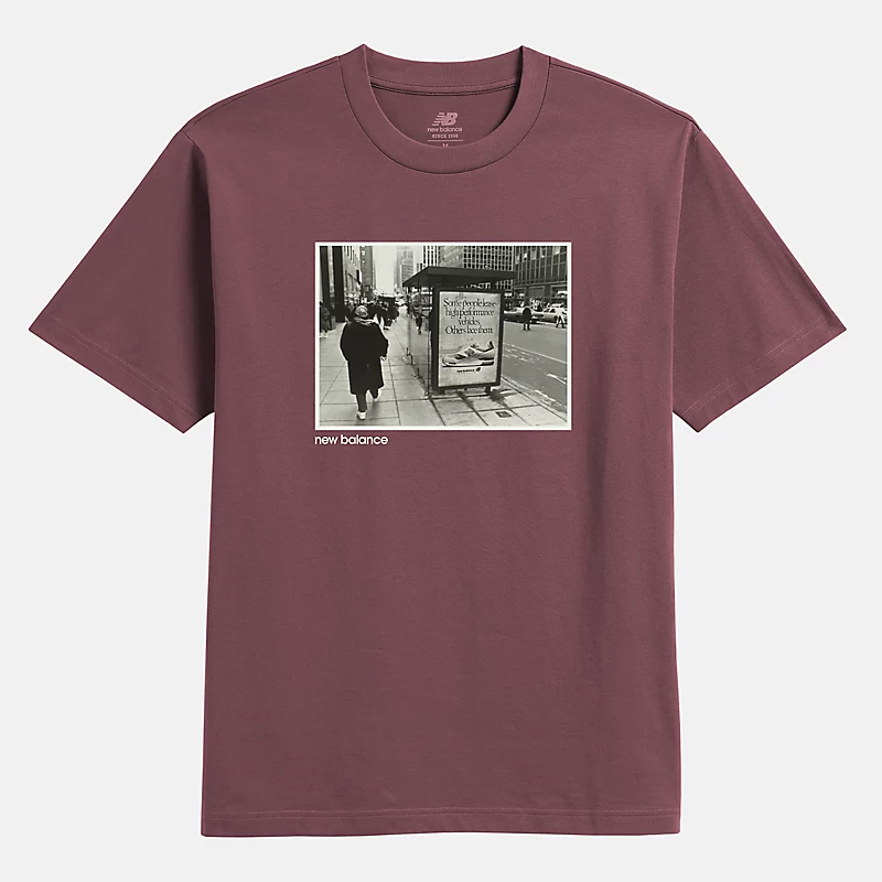 Herren-Profisport-T-Shirt – GEWASCHENES BURGUNDER