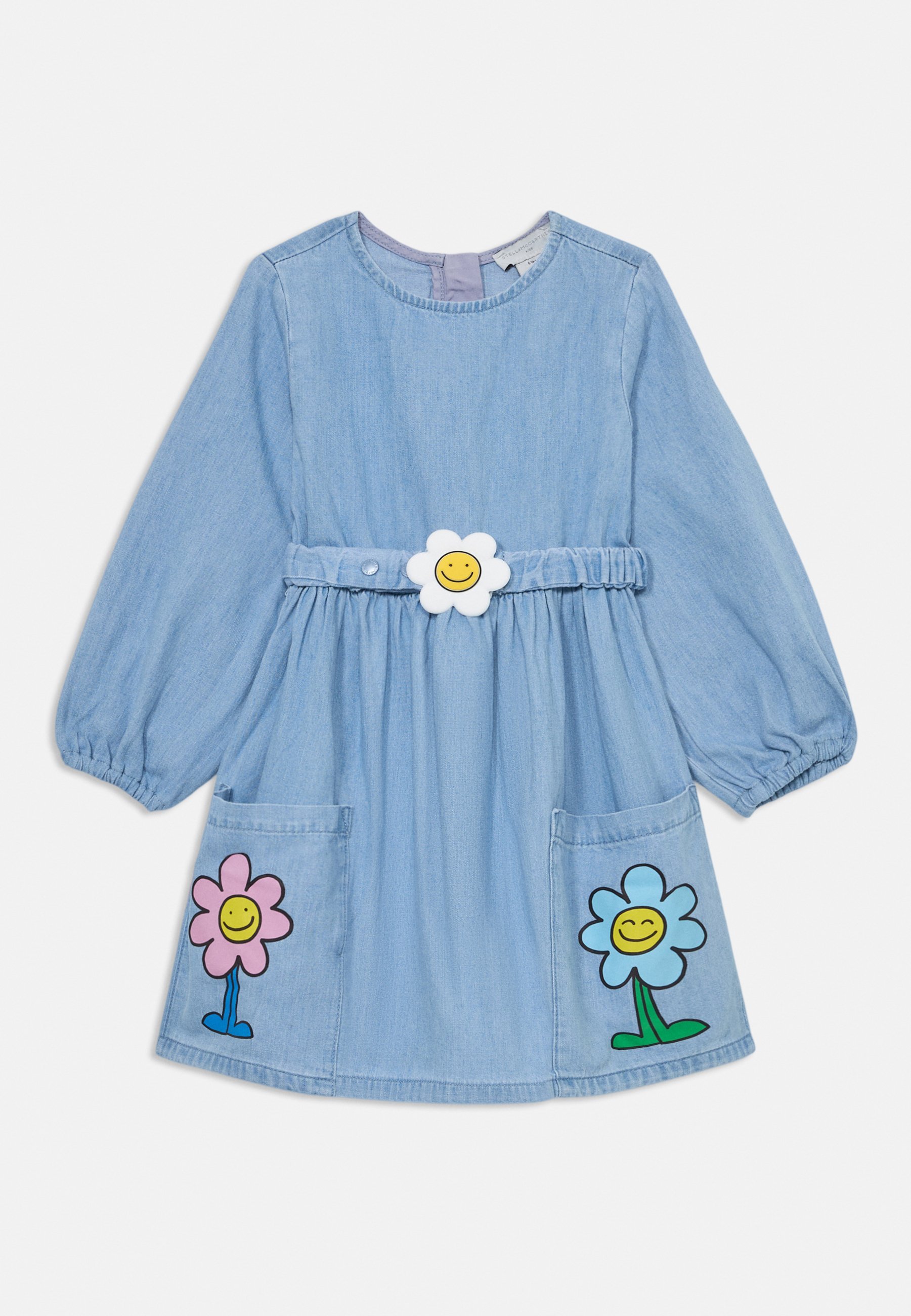 Stella McCartney Kinderkleid - Jeanskleid - hellblauer Denim