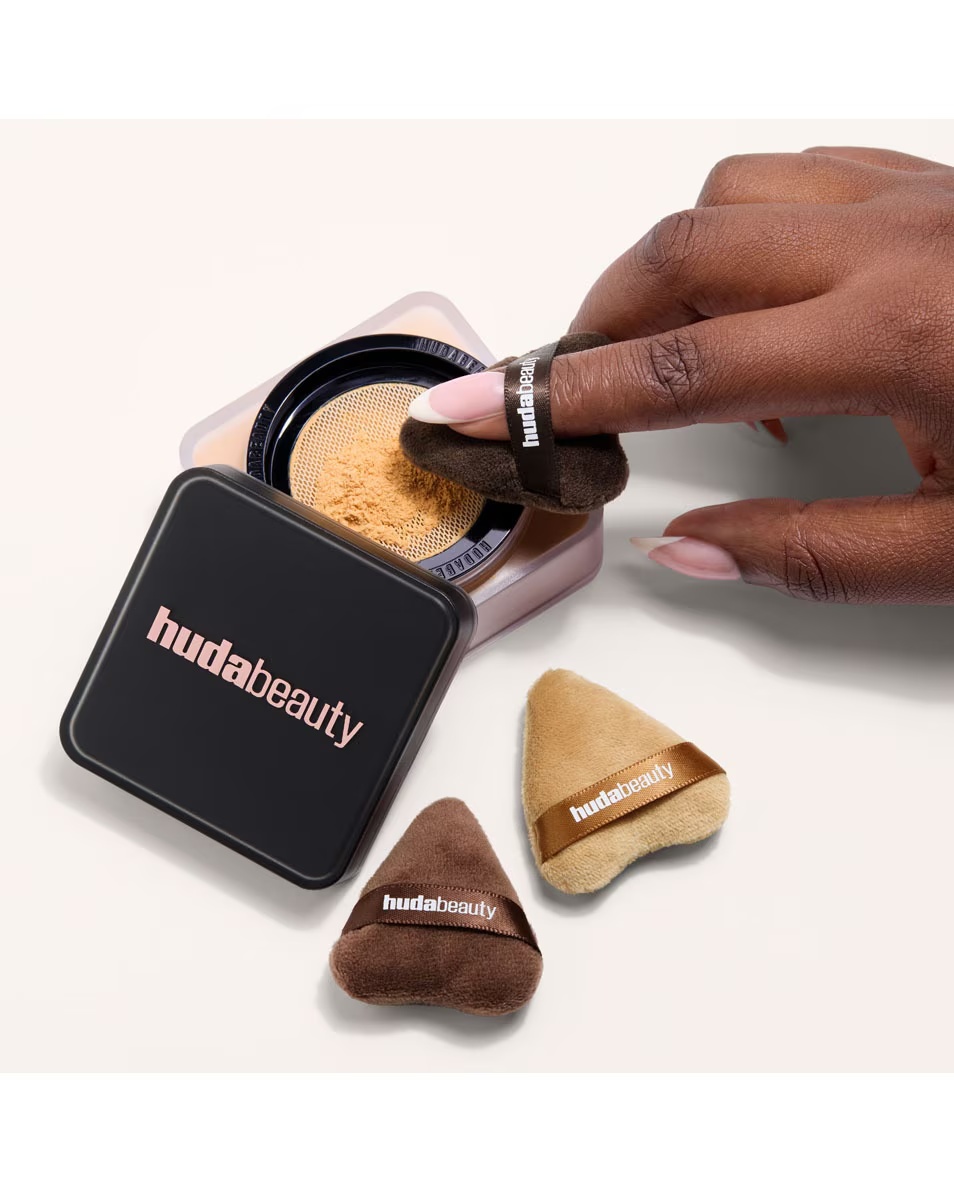 TRIO DE MINI PUFURI PUDRĂ HUDA BEAUTY
