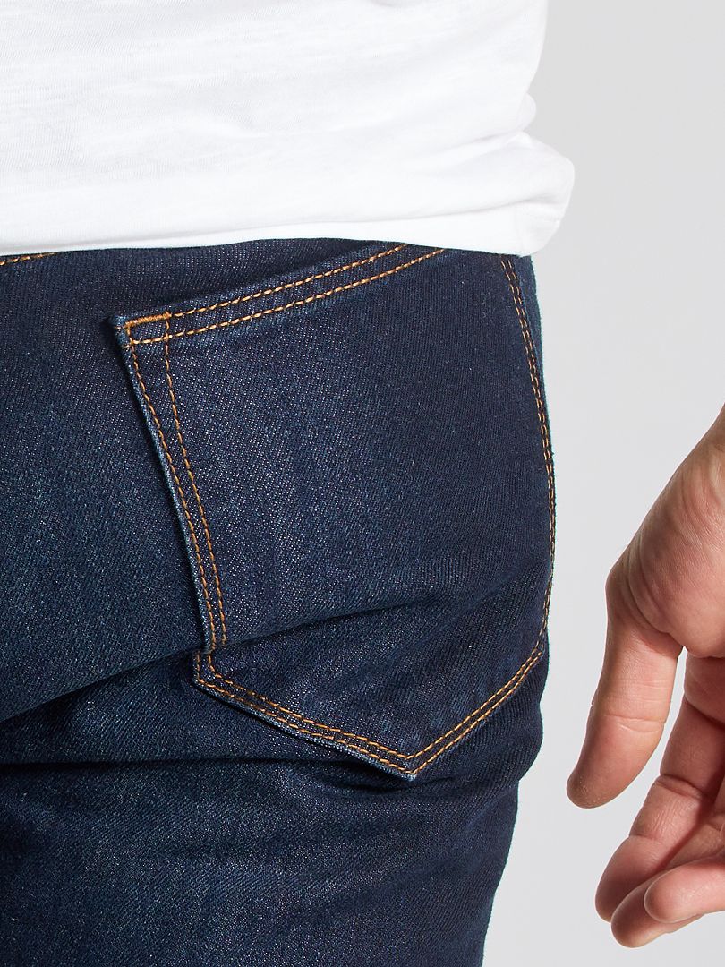 Calça jeans de corte regular tamanho L34 - azul índigo