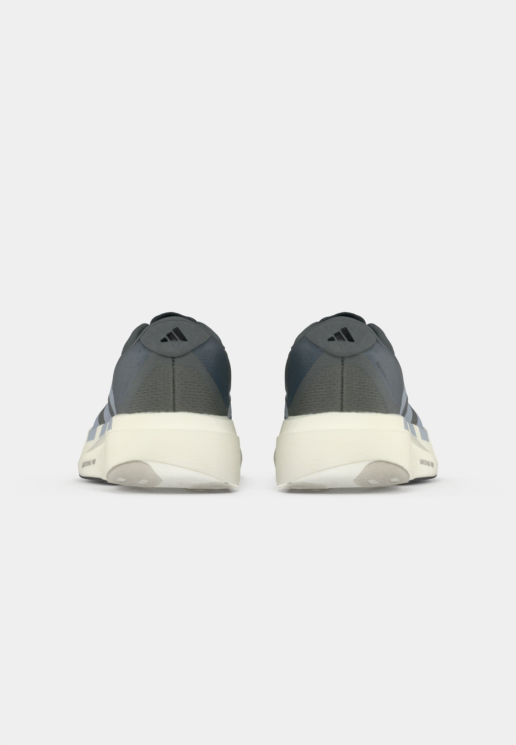 adidas Performance ADIZERO EVO SL - Hardloopschoenen voor op de weg - grijs vier/halo zilverkleurig/kernzwart