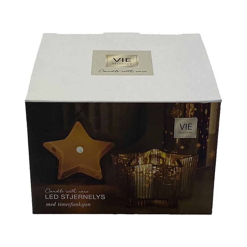 Vie Selected Starlight 10,8x6,5 cm LED guld