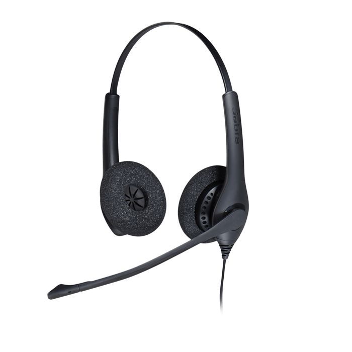 Fone de ouvido com fio USB Jabra Biz 1500 Duo - Cancelamento de ruído - Som HD - Confortável