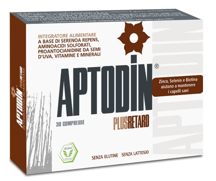 Aptodin Plus Retard 30 tabletten, voedingssupplement tegen haaruitval