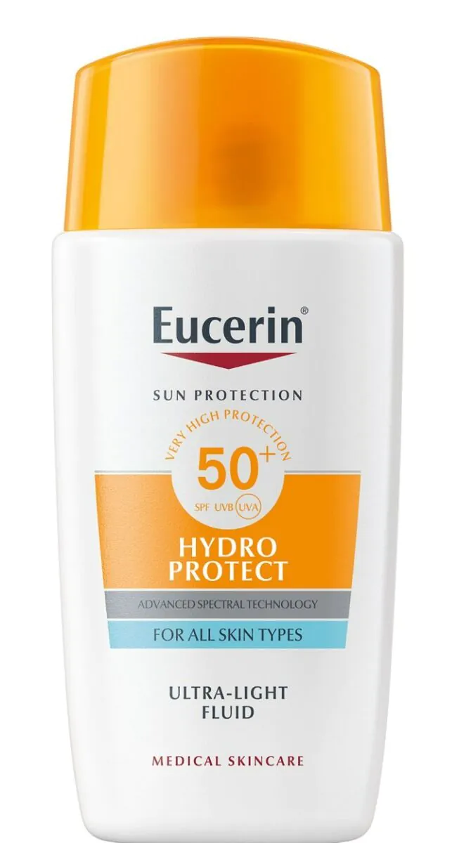 Eucerin Hydro Protect SPF 50+ Ultralekki Nawilżający Fluid Ochronny