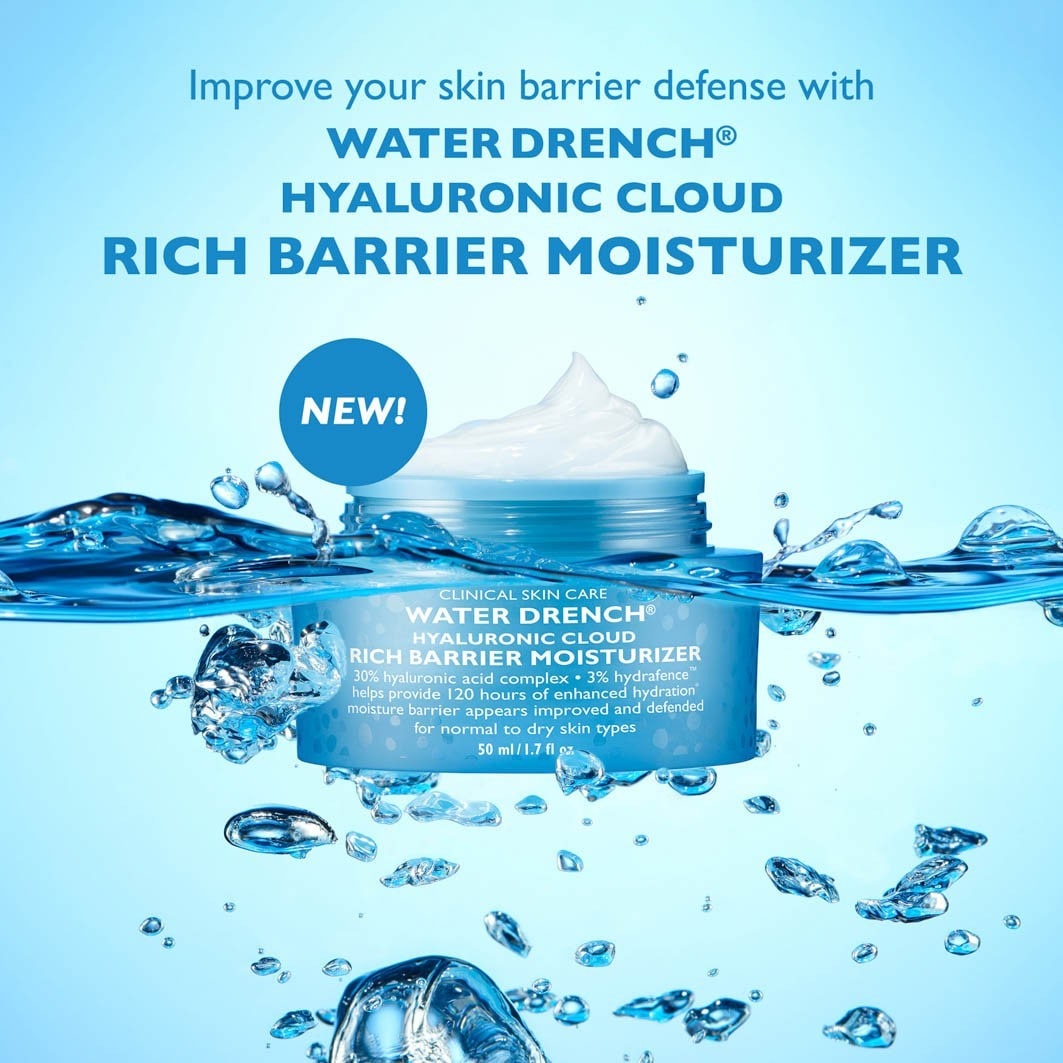 Crème visage hydratante Water Drench à l'acide hyaluronique Cloud Rich - 50 ml