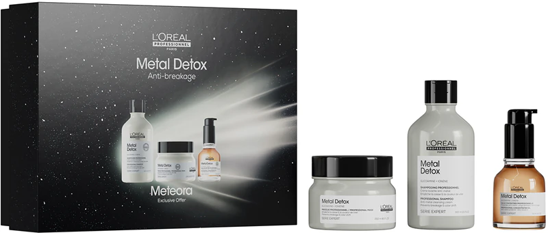 L'Oréal Professionnel Serie Expert Metal Detox Geschenkset für coloriertes und geschädigtes Haar