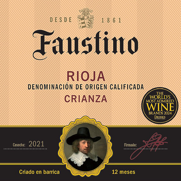 Rioja Crianza DOCa 2021, 6 φιάλες των 0,75 λίτρων