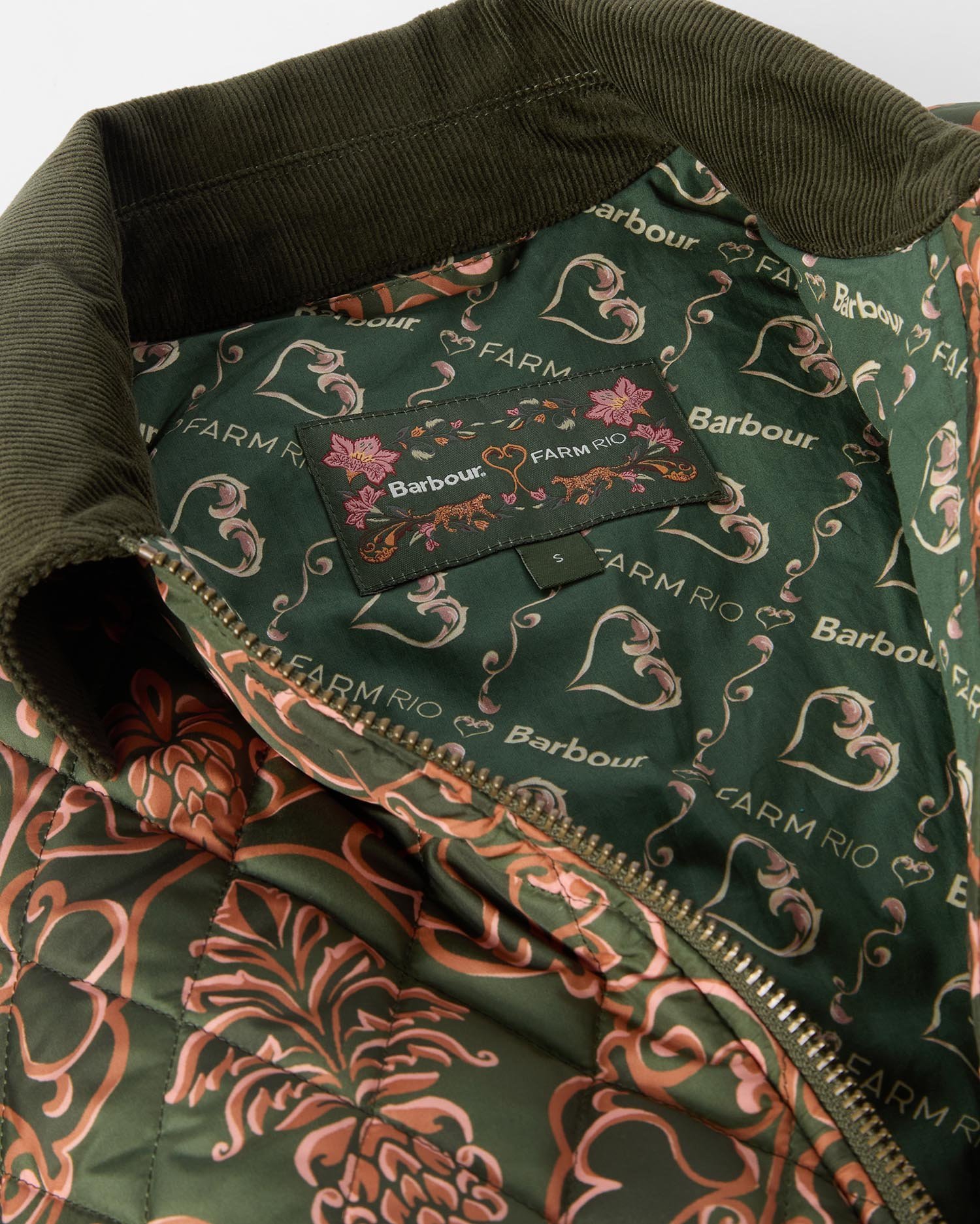 Barbour BARBOUR FARM RIO LUISA QUILT - Lichte jas - groen