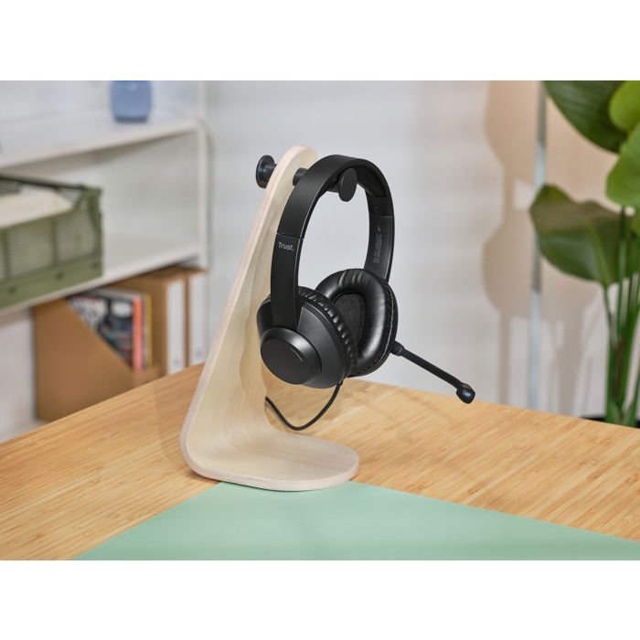Casque USB PC - Trust - Roha II Max - Micro Antibruit - Son Stéréo Clair - Confort Renforcé - Usage Professionnel