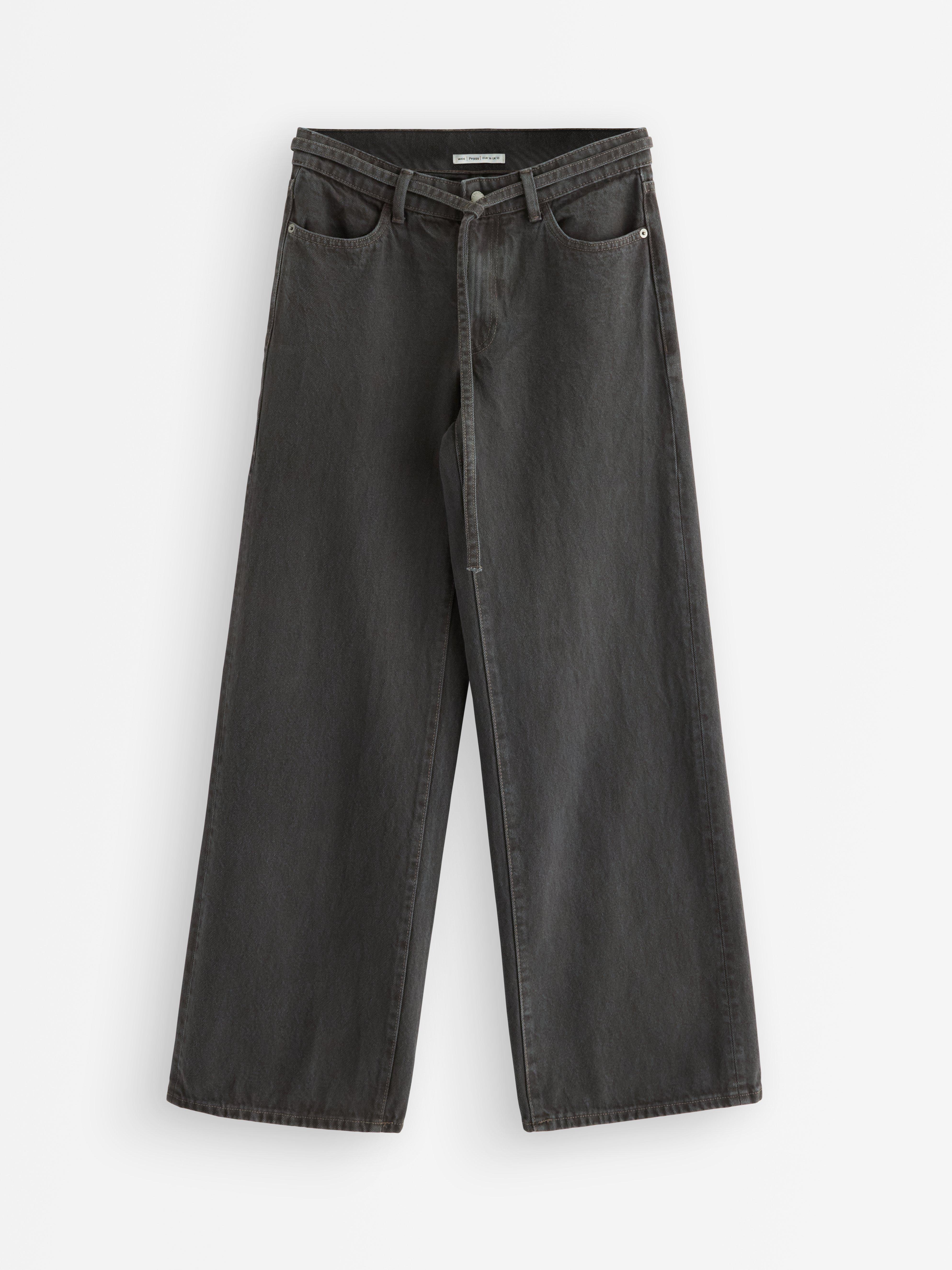 WIDE Peggy  jeans med medelhög midja grey