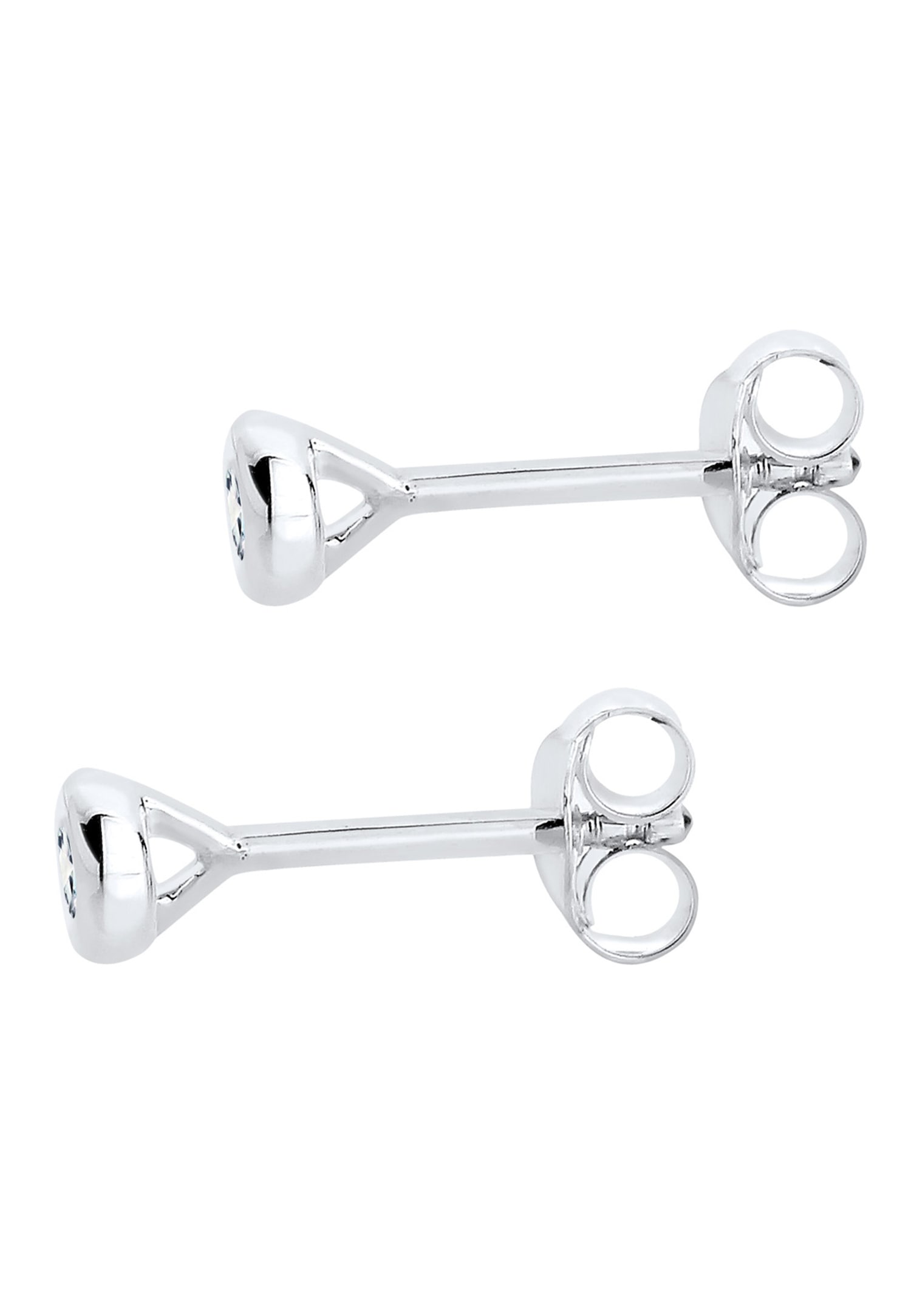 Elli DIAMONDS Basic Diamant (0.06 ct.) 925 Silber Geschenkidee