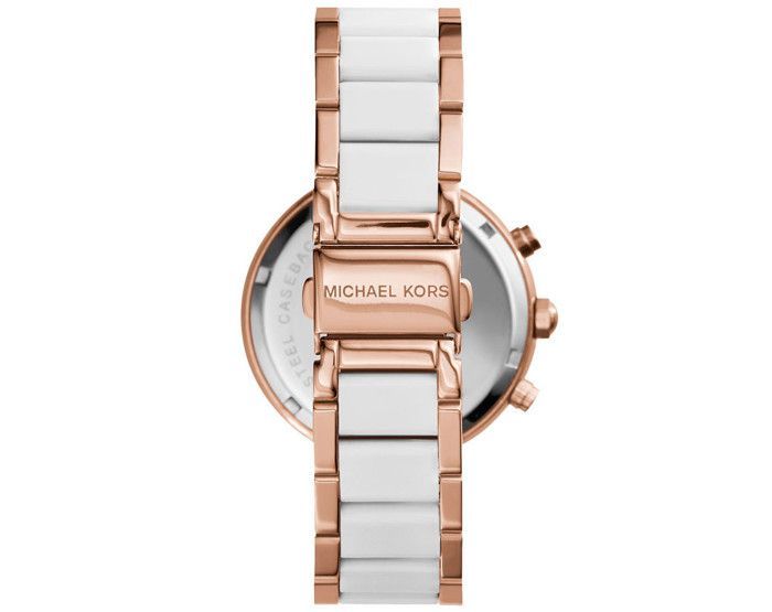 MICHAEL KORS PARKER MK5774 Women's Wristwatch - Chronograph - Quartz - Analog - Rose Gold Steel