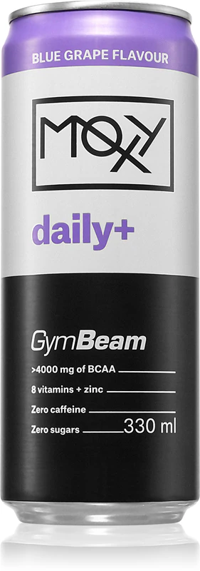 GymBeam Moxy Daily+ bebida de aminoácidos pronta para beber, sem cafeína